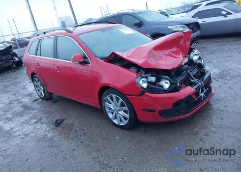 2014 Volkswagen Jetta Sportwagen 2.0L Tdi z USA, uszkodzony, nr VIN 3VWPL7AJ2EM600428